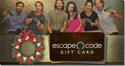 Escape Code Gift Card Christmas Facebook