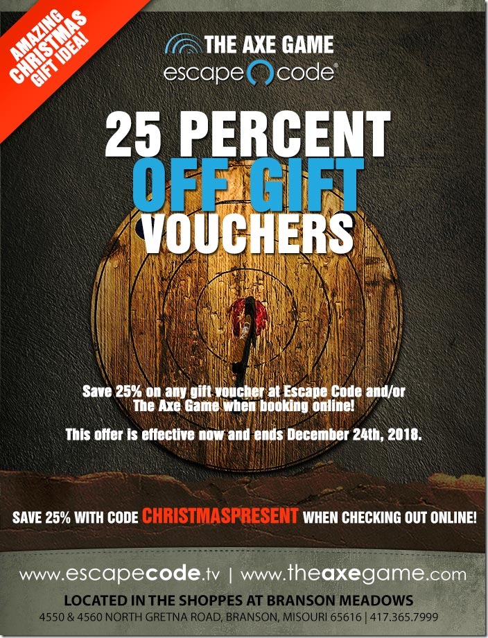 Christmas 25 Off Ad