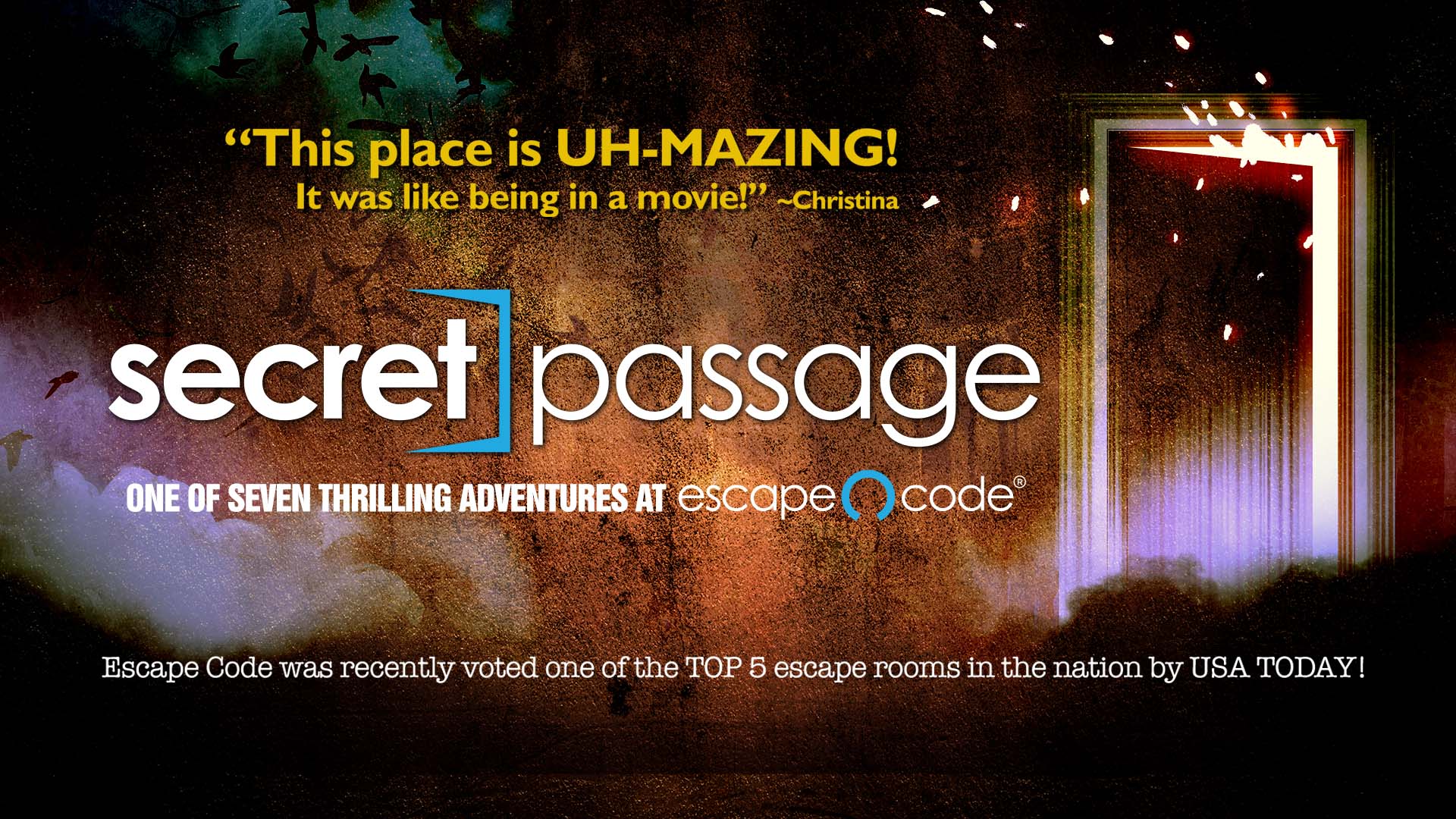 Promo Code Secret Escape Booking: Make a reservation at Escape Code in Branson, Missouri