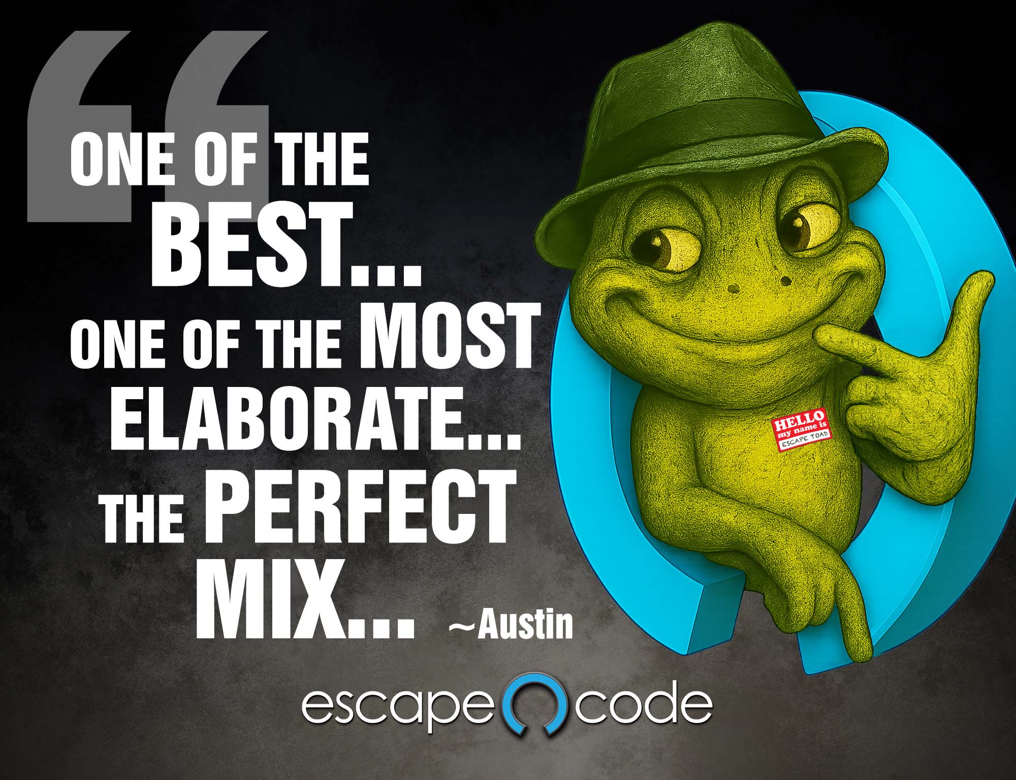 Escape Toad at Escape Code