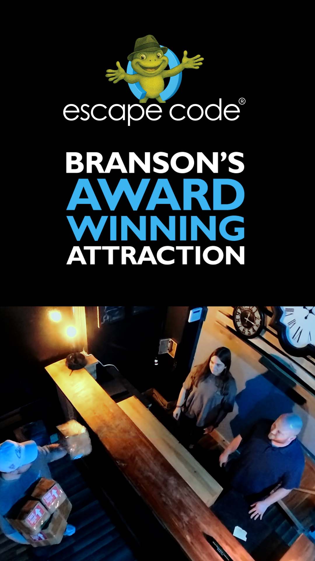 | Escape Code | Branson, Missouri Escape Room