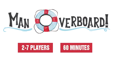 Lifebuoy graphic over a game banner with text '2-7 PLAYERS' and '60 MINUTES'. | Escape Code | Branson, Missouri Escape Room